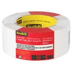 3M #345PQ 2x36YD Ind Carpet Tape by 3M COMPANY