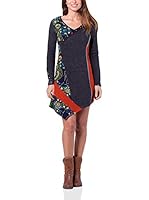 PEACE&LOVE BY CALAO Vestido (Gris Oscuro / Rojo)