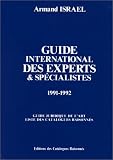 Guide international des experts & spécialistes, 1991-1992