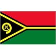 Vanuatu 3ft x 5ft Nylon Flag