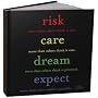 Quotable Risk Care Dream Expect Journal