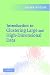 Introduction to Clustering Large and High-Dimensional Data Introduction to Clustering Large and High-Dimensional Data