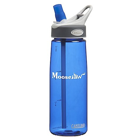 Moosejaw .75L CamelBak Water Bottle BPA Free (Spring 2010) Blue .75L