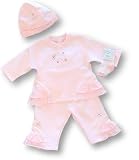 Emile et Rose Rosebud Stretch Trouser Set, Trouser Sets, Baby girl