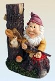 Produkt-Bild: Gartenzwerg mit abges&auml;gtem Arm S&auml;ge 24 cm NEU