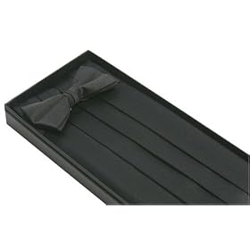 Tuxedo Cummerbund (Black)