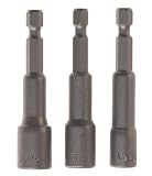 BOSCH "Clic-Change" 3 Pc. Magnetic Nutsetter Set Part No. CC2490