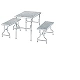 CAPTAIN STAG(キャプテンスタッグ) エスポワール アルミコンビテーブル・ベンチセット M-3730 M3730