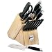 KitchenAid Cooks Series 14-Piece Cutlery Block Set with Bonus Santoku Knife