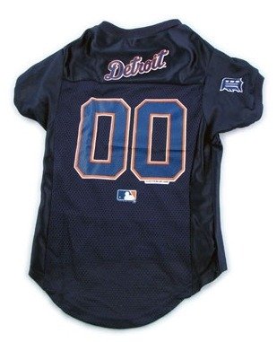 Detroit Tigers Pet Jersey - Large = 20-26