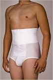 Zip-N-Trim Support Brief Girdle for Men with 6-Inch Powerband