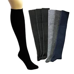 3 Paar schwarze hochwertige Herren- Kniestr�mpfe