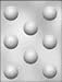 1 5/8 inch Golf Balls Chocolate Candy Mold