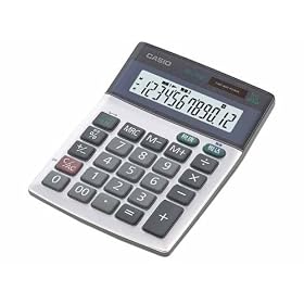 Casio MS120TV Desk Calculator with Tax Calculations