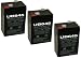 Primos 6V 4.5ah Steroid Trail and Game Camera Battery - deer game feeder 3 PACK