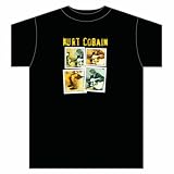 418RV3Bnv7L. SL160  Bravado Mens Kurt Cobain Snap Shots T shirt