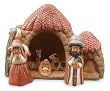 Ceramic figurine, 'Mountain Nativity' Ceramic figurine, 'Mountain Nativity'