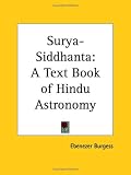 Surya-Siddhanta: A Text Book of Hindu Astronomy