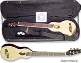 Washburn RO10 Rover Steel-String Travel Acoustic Guitar Package (Transparent Red)