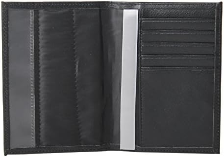 RFID-BLOCKING passport cover with Ribbon (black)