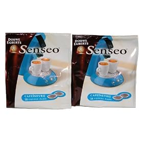 Douwe Egberts Senseo Coffee Pods. Decaffeinated Flavour. 36 pods