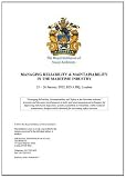 Managing reliability & maintainability in the maritime industry : 25-26 January 2012, RINA HQ, London