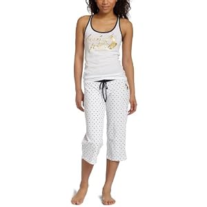 Baby Phat Ladies Tank Capri Pj Set