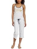 Baby Phat Womens Tank/Capri Pj Set,Polka Dot,Large 418RYeQF1FL. SL160 Baby Phat Womens Tank/Capri Pj Set,Polka Dot,Large
