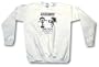 BAD DOG Logo Del Hopewell Artwork logo Men's Sweat Shirt Small thru 3XL