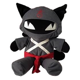 Emily the Strange Ninja Kitty Plush