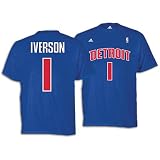 Pistons - adidas Men's NBA Player Tee - Iverson, Allen