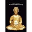(24x36) Buddha (Live in the Present) Art Poster Print