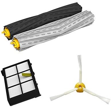 Yikebo(TM) 4 Sets Tangle-Free Debris Extractor Set replacement For iRobot Roomba 800 series 870 880
