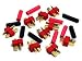 Bluecell 10 PCS Ultra Plug Male Set for Radio Control + Free Bluecell Cable Tie