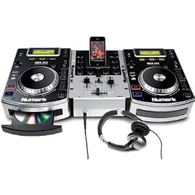 Numark iCD DJ In A Box COMPLETE CD + IPOD DJ SYSTEM