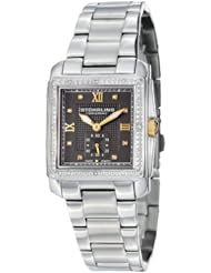 Stuhrling Original Womens 402.121154 Symphony Regent Lady Regency Square Swiss Quartz Swarovski Crystal Watch