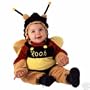 Disney Winnie the Pooh as a Hunny (Honey) Bee Baby Infant Halloween Costume 6-12 Months