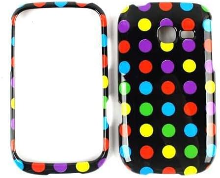 COVER FOR SAMSUNG FREEFORM 5 CASE FACEPLATE HARD PLASTIC POLKA DOTS TP1613 R480C CELL PHONE ACCESSORY