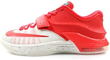 Nike KD7 Men's Basketball Shoe (13, Bright Crimson/Ivory)