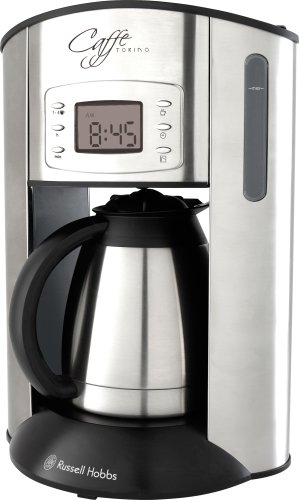 Russell Hobbs 13915 10 Cup Coffee Maker Digital Display with 24hr programmable timer and thermal carafe