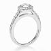 14K Gold, Choice of White or Yellow Round Certified Diamond Solitaire Engagement Ring (1 ct, G Color, VS2 Clarity)