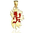 OFFICIALLY LICENSED CHARM RED HATCHET MAN ICP JUGGALO PENDANT