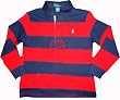 Polo by Ralph Lauren Boys Shirt Red/Navy Striped Available in Several Sizes