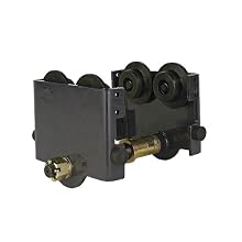 R&M Hoists RPT Manual Push Trolley, 1 ton Capacity, 2.56" - 7.88" Beam Flange Width