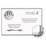 Buy Magne-Rite Magnetic Dry Erase Board, 36 x 48 White, Silver Frame Knowing God: Walking through the Book of Books