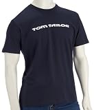 Tom Tailor Casual 10156670910 Herren T-Shirt, Gr. 46, Blau (ebony blue 6148)