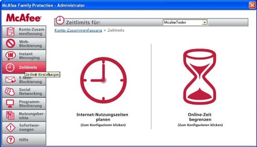 McAfee Family Protection - 3 User (Download-Version)