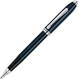 Cross Townsend Quartz Blue Lacquer Selectip Rolling Ball Pen with Rhodium Plated Appointments
