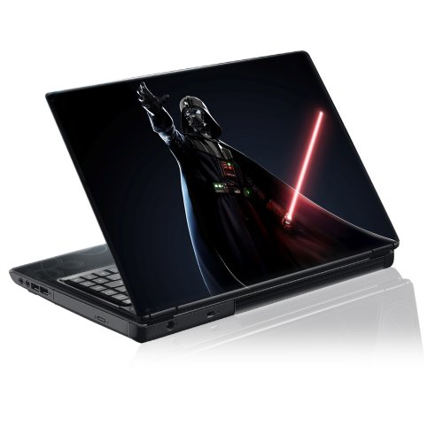  15.4" Taylorhe laptop skin protective decal star wars darth vader with light saber