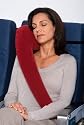 TravelRest - The Ultimate Inflatable Travel Pillow, Red
